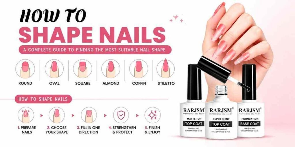 13+ Nail Shapes Guide 2025: Every Shape Explained (Plus How to Pick Yours)
