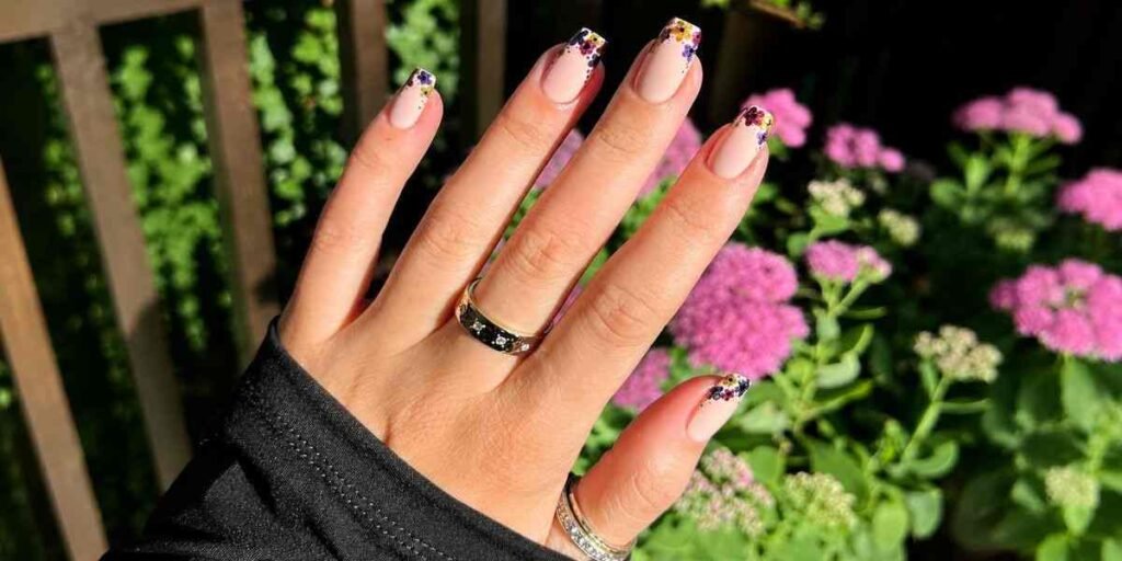 Ballerina Shape Pastel Florals