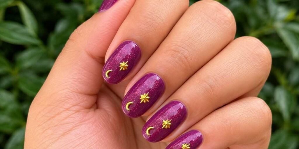 Bejeweled Statement Nails Long Acrylic Nails Designs