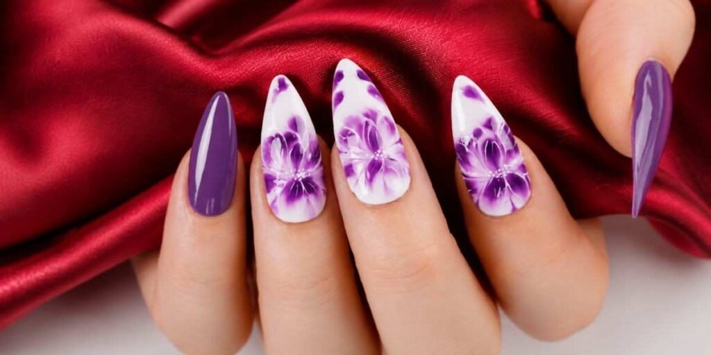 Blooming Gel Florals Nail Designs 2025