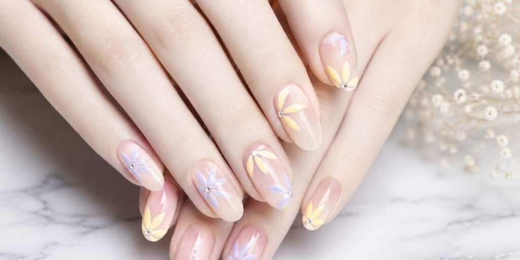 Butter Yellow and Milky Lavender
