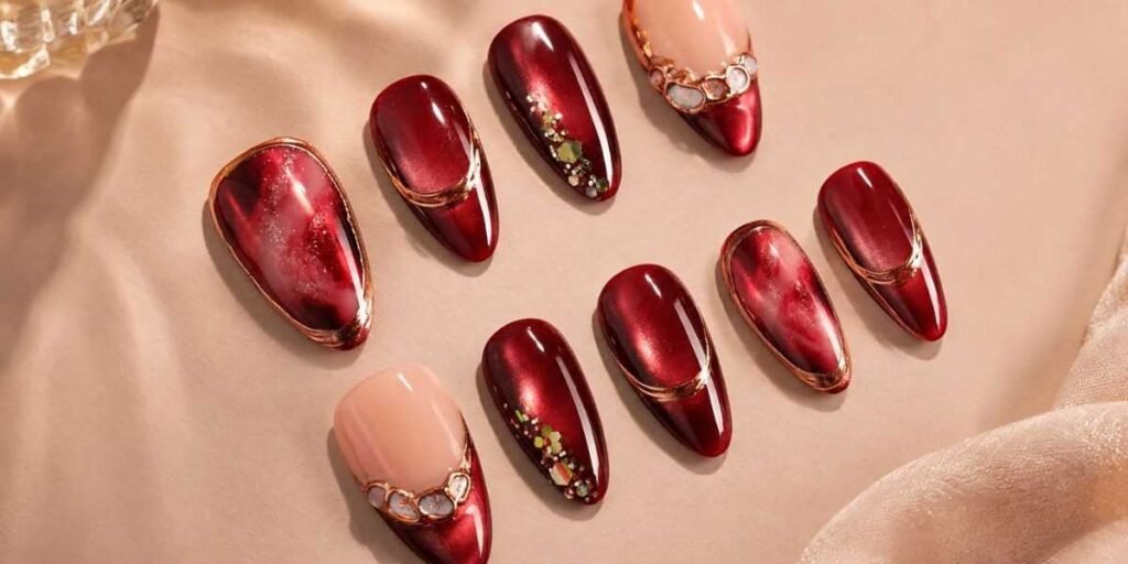 Chrome Cat-Eye Nails Nail Designs 2025