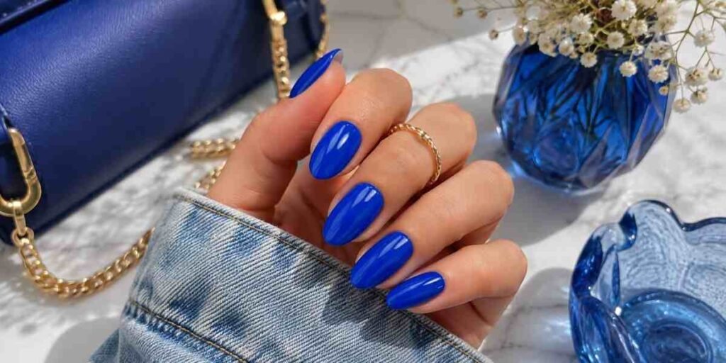 Electric Blue  Summer Nail Colors