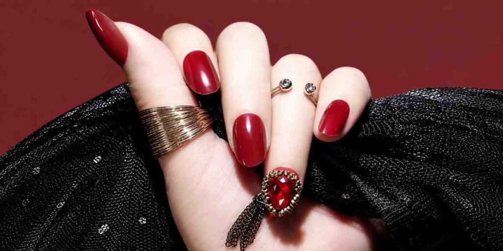 Lipstick Nail Shapes Guide 2025