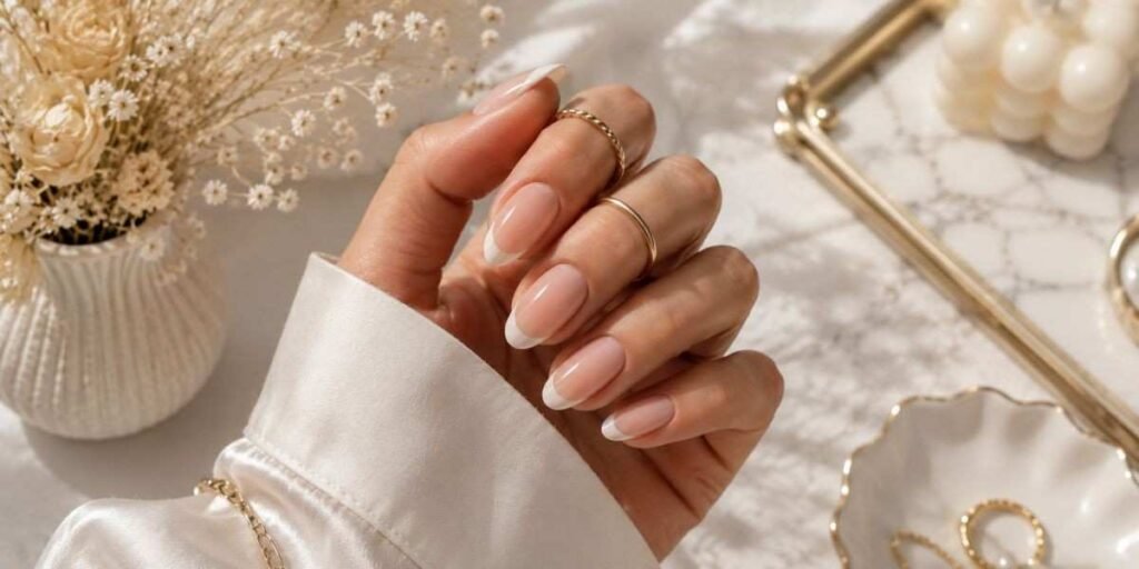  French Tip NailsMilky "Old Money" French TipsFrench Tip Nails