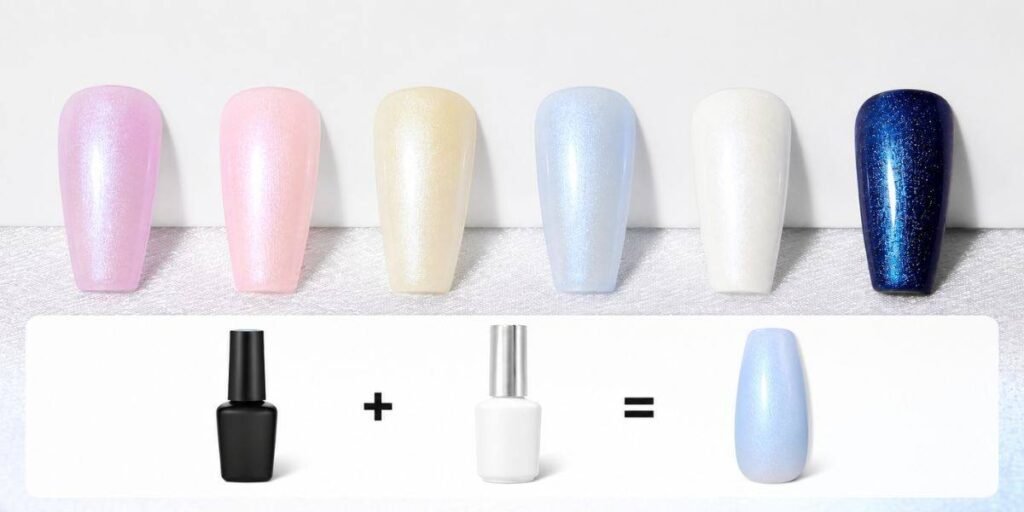 Simple Nail Designs solid-csolid-color-shimmer-top-coatolor-shimmer-top-coat